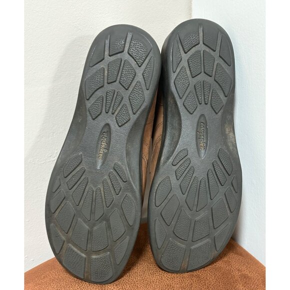 EASY SPIRIT WOMENS SIZE 8.5 M OXFORD SHOES BROWN SUEDE LACE UP COMFORT CASUAL - Picture 8 of 9